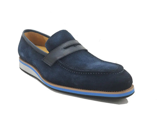 Classic Suede Slip-On Penny Loafer