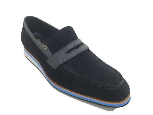 Classic Suede Slip-On Penny Loafer