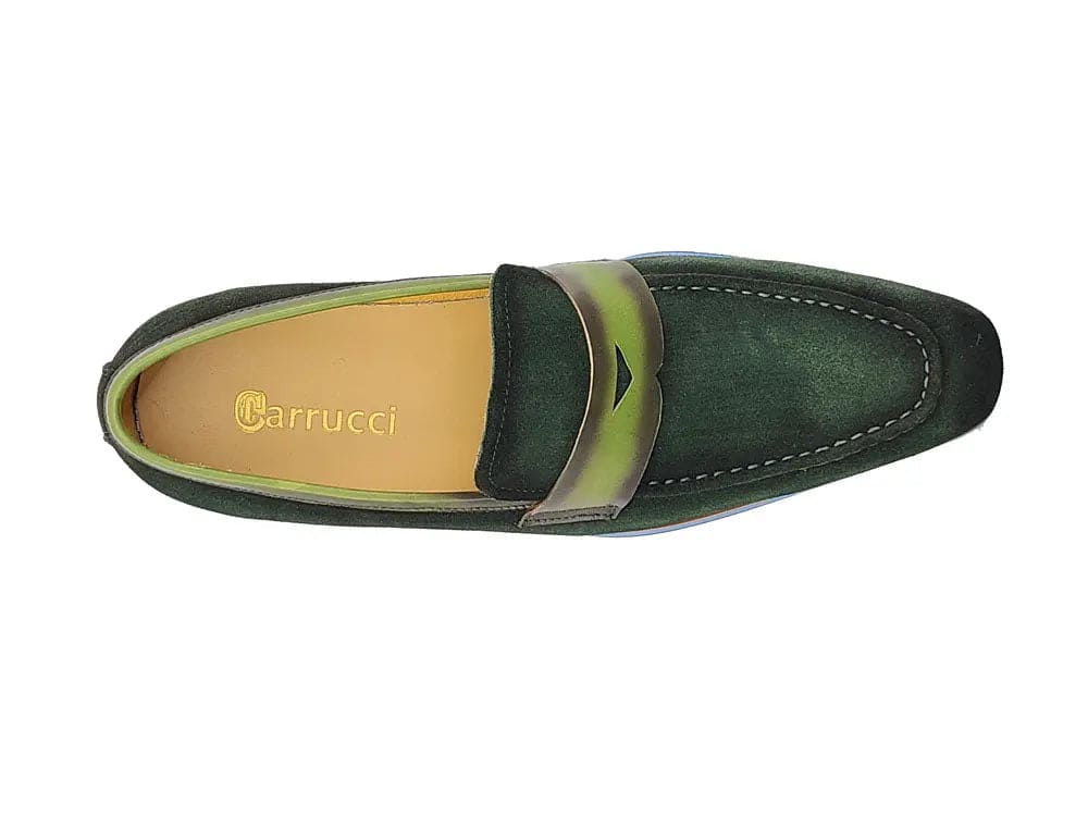 Classic Suede Slip-On Penny Loafer