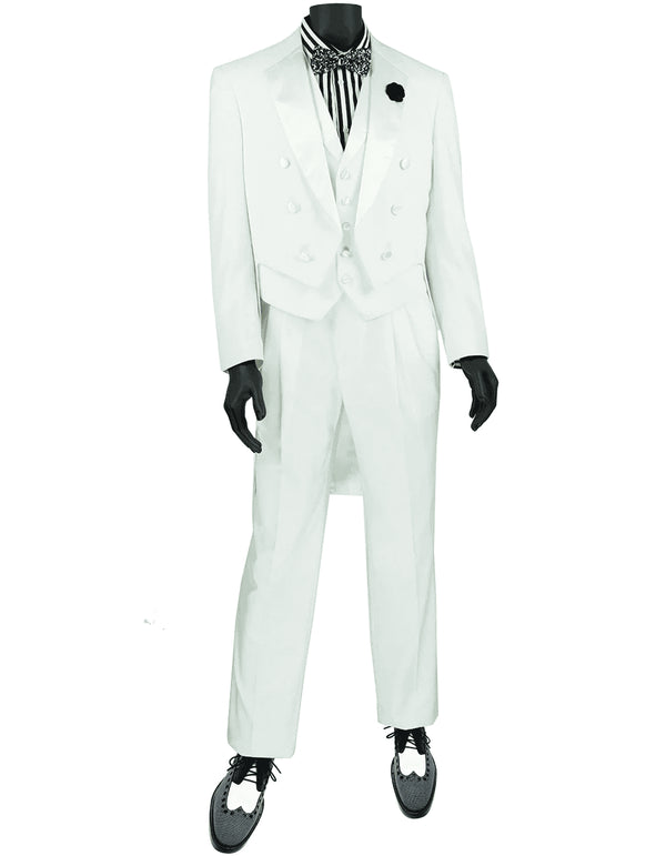 Suit With Tails - Long Tail Suit - Mens Tailcoat - Tail Coat Tuxedo