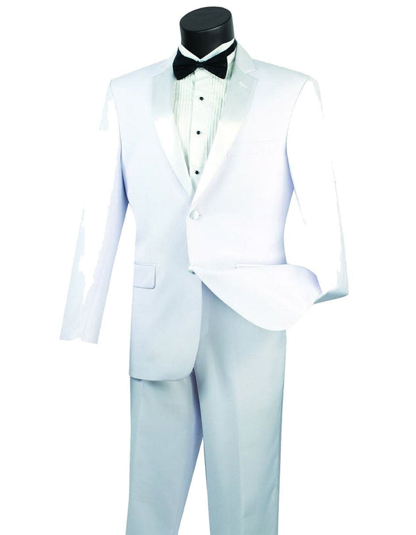 White Prom Suit - White Prom Tuxedo  - White Suit