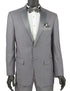 (38S, 40S, 46R, 50R) Slim Fit 2 Piece Gray Tuxedo