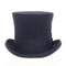 Men's Tall 100% Wool Dress Top Hat in Navy Blue