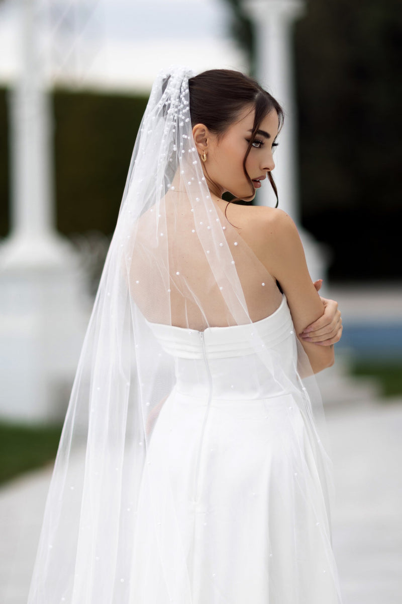 Tina Holly TW105 Wedding Ball A-Line Strapless Sweetheart Satin Dress
