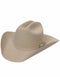 Men'sUSA's Lana Arena Black cowboy hat: Beige felt with a high, dented crown and wide, curved brim. Features a decorative band and a snug fit.
