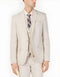 Tan Linen Suit - Men's Natural Sand Tan Khaki Linen Vested Suit