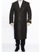 Mens Overcoat -Mens Long Wool Topcoats- Topcoat For Men-Men's Dress Coat Full Length Wool Dress Top Coat / Overcoat In Brown Winter Men's Topcoat Sale