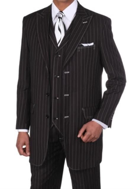 Mafia Costume - Mafia Halloween Costume - Italian Mafia Black Costumes