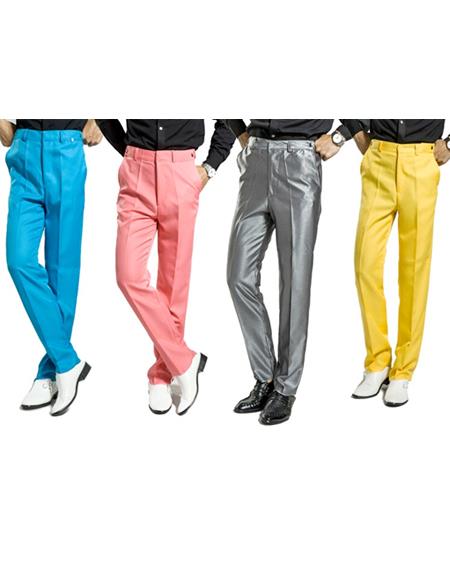 3 Light Color Button Closure Pants For (We Chose Colors (Mystery Deal))