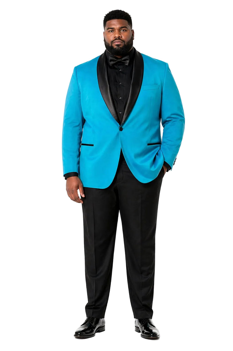 Aqua Blue Dinner Jacket - Tiffany Color Mens Blazer