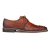 Tillson Brandy Genuine Ostrich Plain Toe Mens Blucher By Mezlan Made In Spain Brand