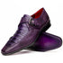 Marco Di Milano Toluca Purple Monk Strap Lizard & Crocodile Shoes