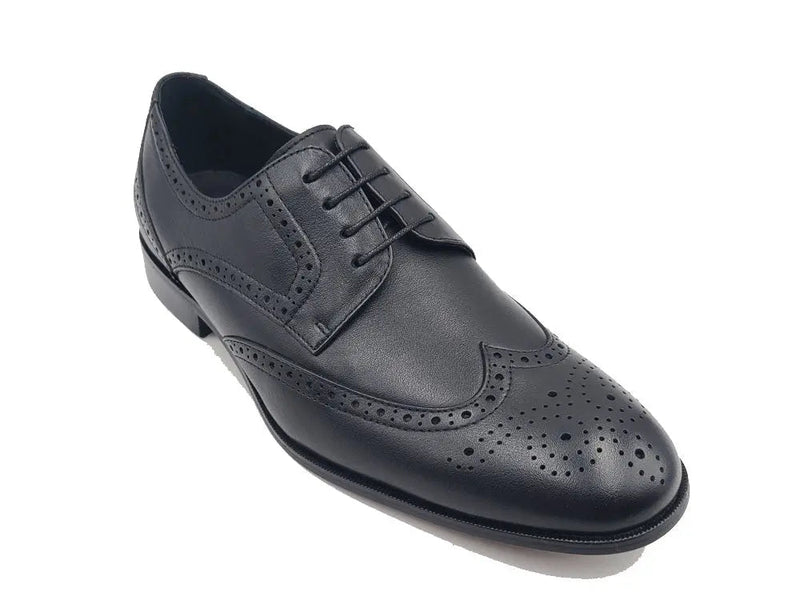 Carrucci Tumbled Leather Blucher style Oxford with Flex Sole