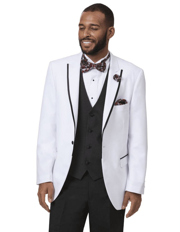 White Prom Suit - White Prom Tuxedo  - White Suit