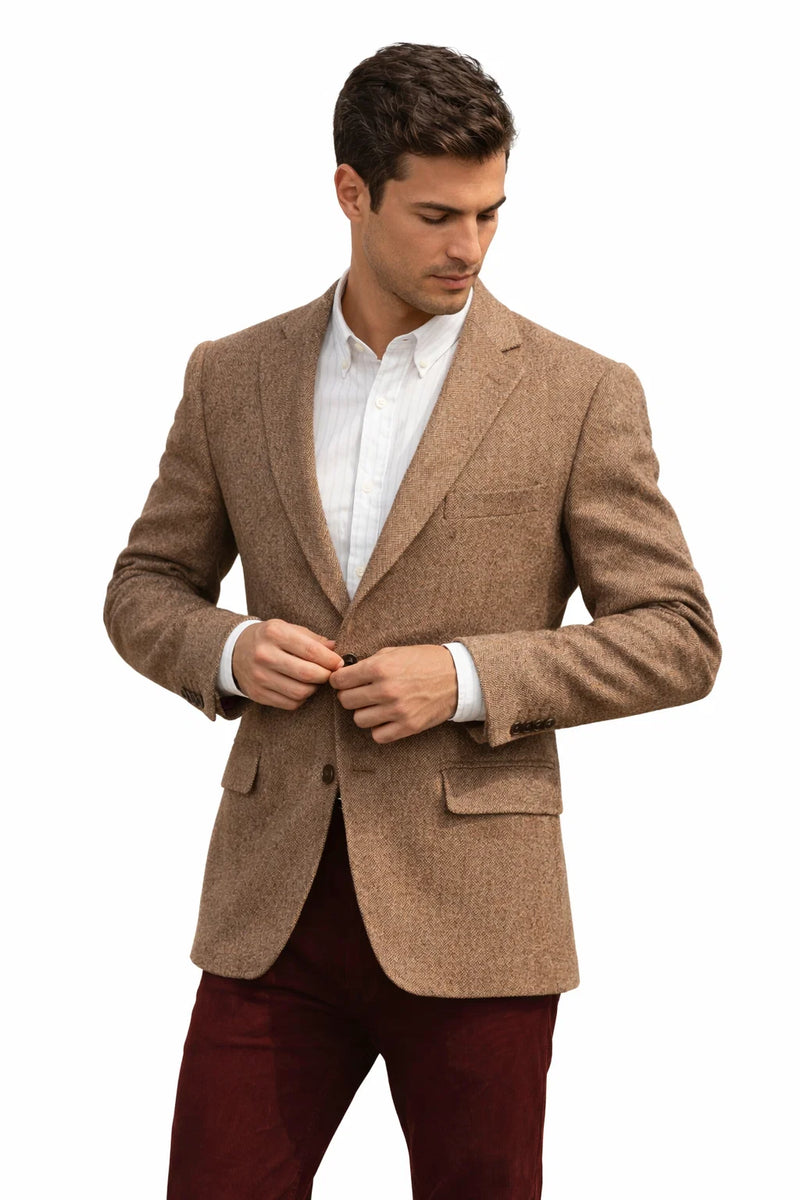 Tweed Sportscoats - Tweed Blazer | Brown