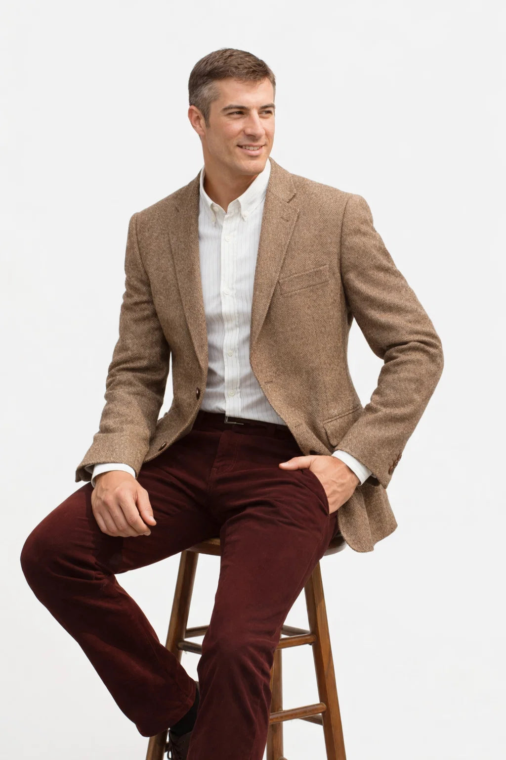 Tweed Sportscoats - Tweed Blazer | Brown