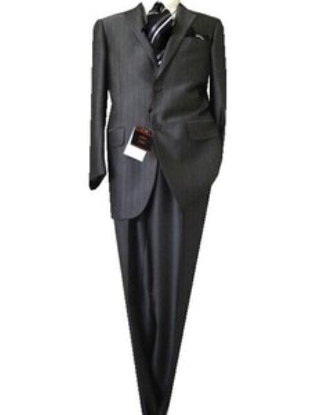 Gray Slim Fit Suit - AlbertoNardoniStore