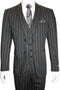 Mens Black and White Prom Suit - Black and White Wedding Groom Suit