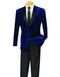 Men's Navy Velvet Tuxedo Suit