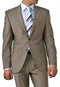 Size 54 Short Tan ~ Beige Suit Size Suit - AlbertoNardoniStore