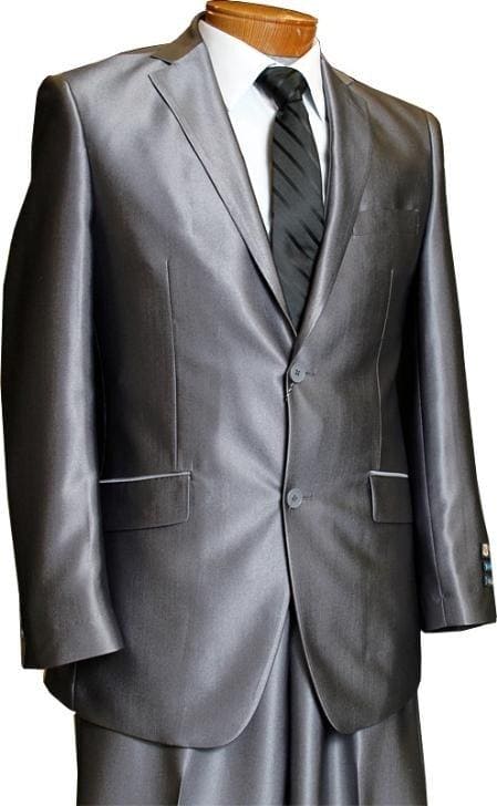 Charcoal Slim Fit Suit - AlbertoNardoniStore