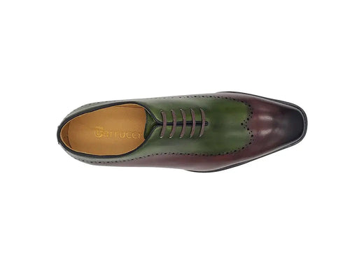 Two-Tone Lace-Up Oxford with Comfort Sole