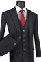 Mens Great Gatsby Outfit - 1920s Gangster Outfit Look in Black