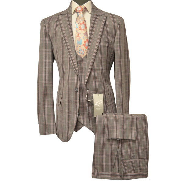 Rossiman Suits For Sale -  Mens Designer Suit - Fashion Suits - Fancy Brown Suits