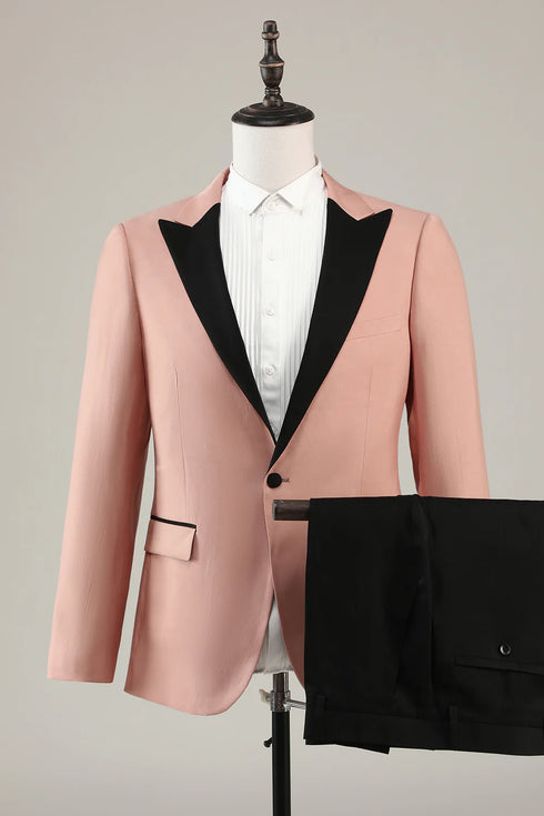 Black And Pink Suit - AlbertoNardoniStore