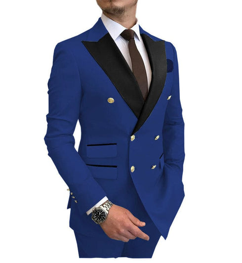 Double Breasted Tuxedo - Double Breasted Suit - Groom Suit - Groom Tuxedo - Wedding Suit