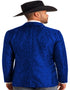 Western Blazer - Saco Vaquero Para Hombre - Paisley Blazer in Royal