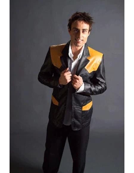 Smoking Traje - Esmoquin - Smoking Para Hombre - Black and Gold Tuxedo