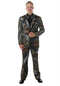 Western Tuxedo - Traje Para Hombre Novio - Cowboy Tuxedo Suit - Green and Brown Mix Pattern