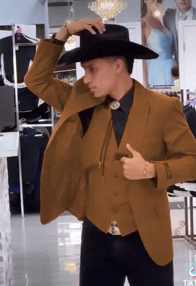 Cowboy Tuxedo Dark Brown