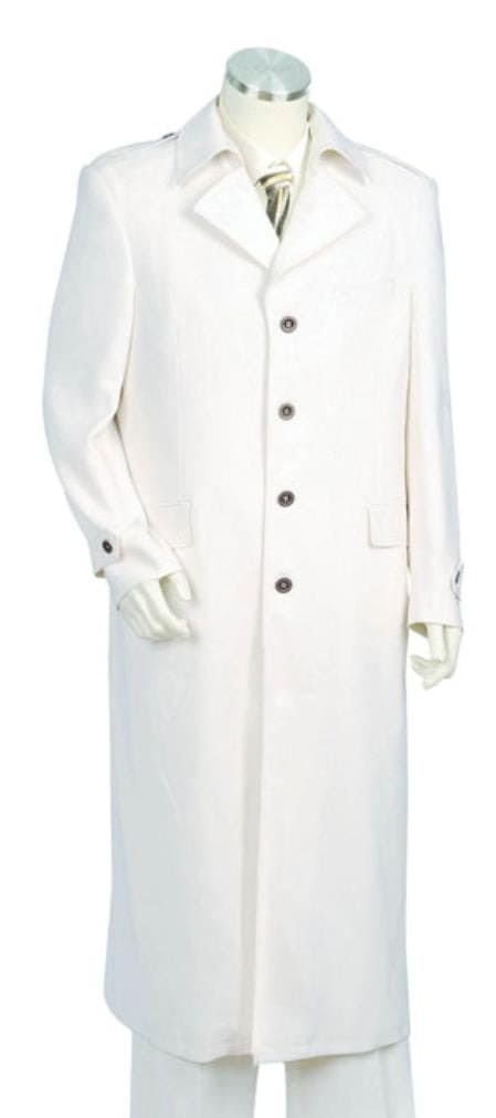 Mens Zoot Suit - Zuit Suit - White Suit - Wedding  5 button vest Zoot Suit