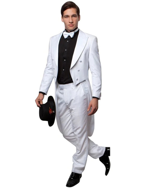 Suit With Tails - Long Tail Suit - Mens Tailcoat - Tail Coat Tuxedo