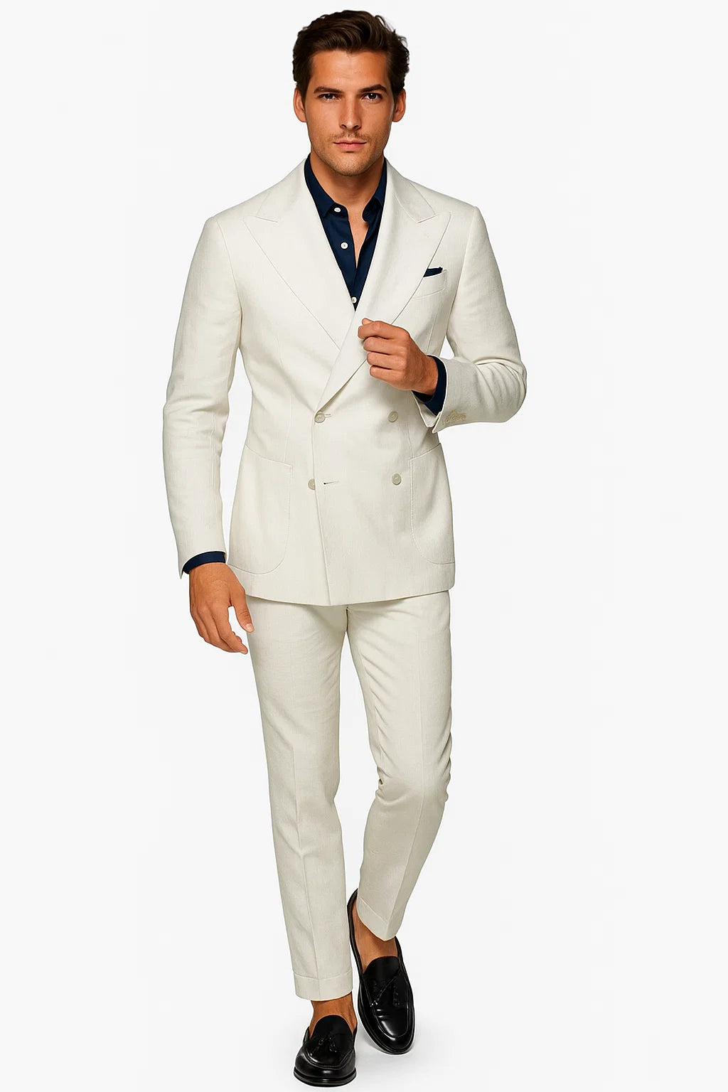 White Linen Suit
