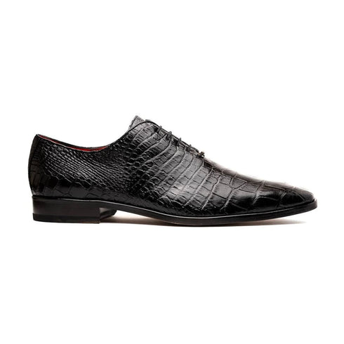 Marco Di Milano Bono Men's Shoes Genuine Alligator Dress Whole-cut Oxfords