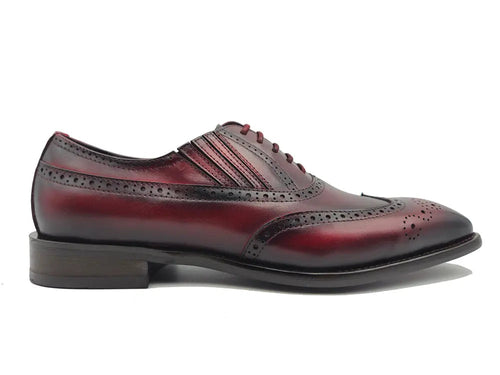 Men’s Wingtip Slip-On Oxford Dress Shoe