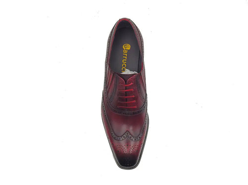 Men’s Wingtip Slip-On Oxford Dress Shoe