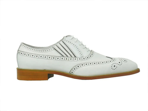 Menâ€™s Wingtip Slip-On Oxford Dress Shoe