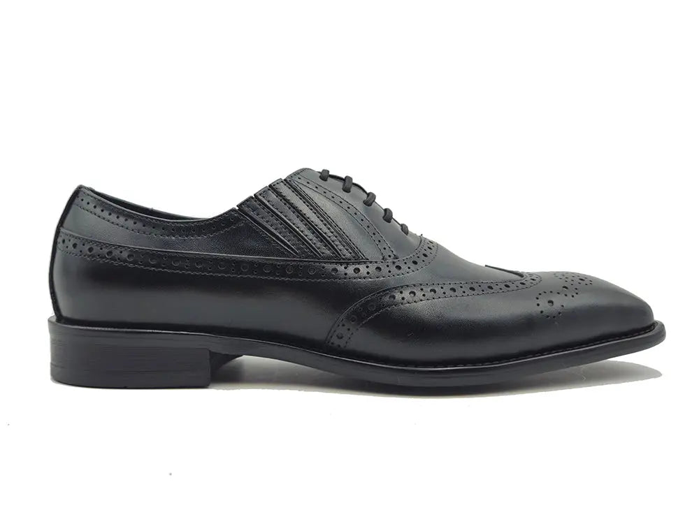 Men’s Wingtip Slip-On Oxford Dress Shoe