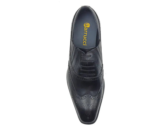 Menâ€™s Wingtip Slip-On Oxford Dress Shoe