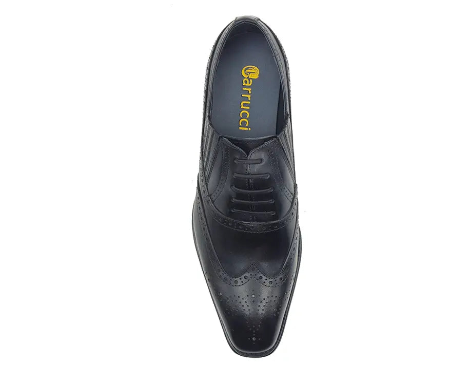 Men’s Wingtip Slip-On Oxford Dress Shoe