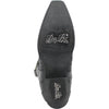 Dan Post Women’s Hallie Black 15 Snip Toe Medium Cowboy Boot