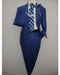 Bright Blue Big and Tall Linen Suit - AlbertoNardoniStore