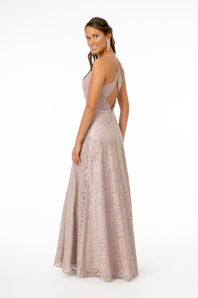 Lace A-line Formal Dress by Elizabeth K GL2667
