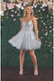 Dama Dresses for Quinceanera in Silver Style MQ1888 Quince Outfit