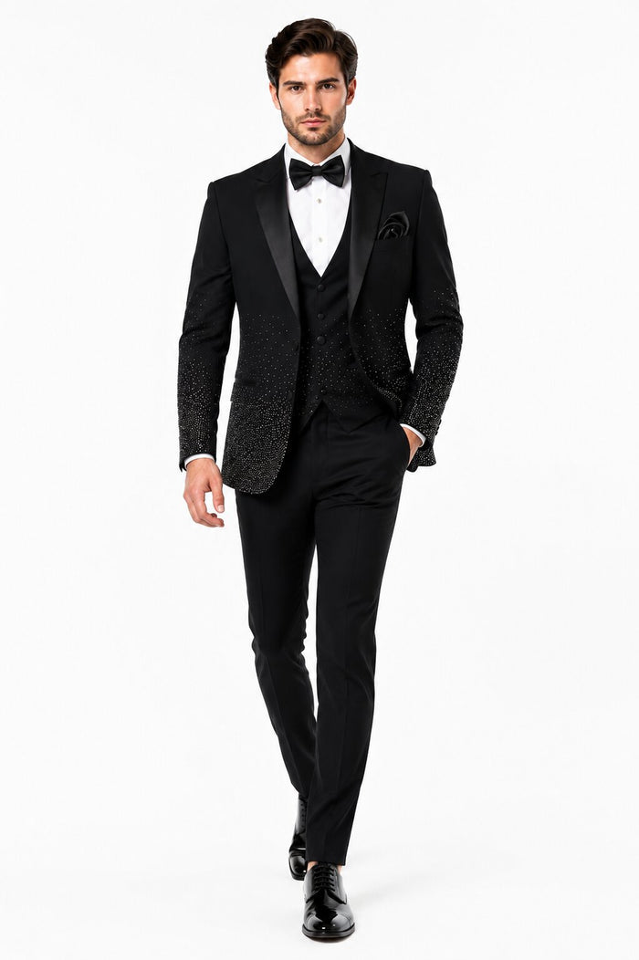 Mens Formal Tuxedo in Black - After Six Classic Style