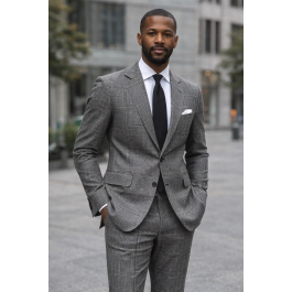 statement-men-s-2-piece-100-wool-glen-plaid-suit-modern-fit